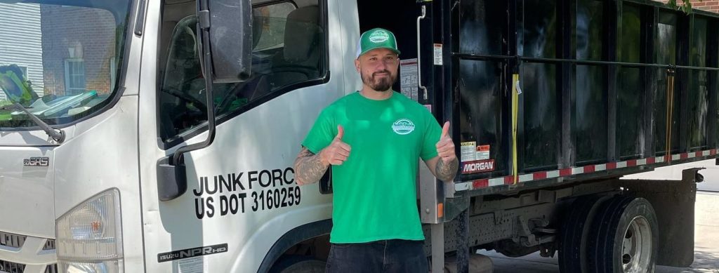 Junk Force Maryland providing junk removal in Rockville, MD
